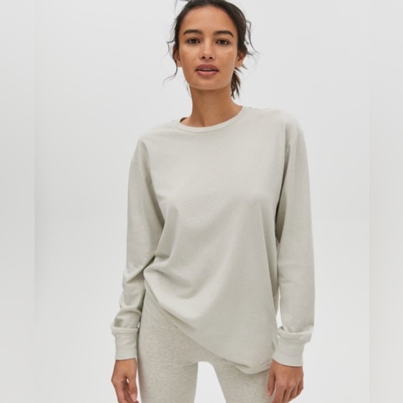 BEIGE TNA tour long sleeve shirt - Picture 1 of 4